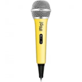 iRig Microphone Voice Yellow Version Handheld Anal Mic