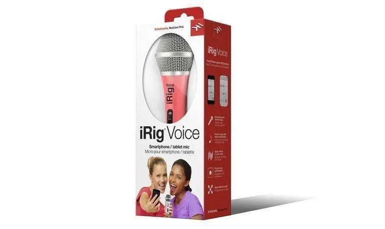 iRig Microphone Voice Yellow Version Handheld Anal Mic