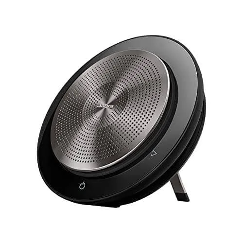 Jabra Speak 750 Speaker Phone - Microsoft Teams Certified Portable Conference Speaker with Bluetooth Adapter and USB - Connect with Laptops, Smartphones and Tablets