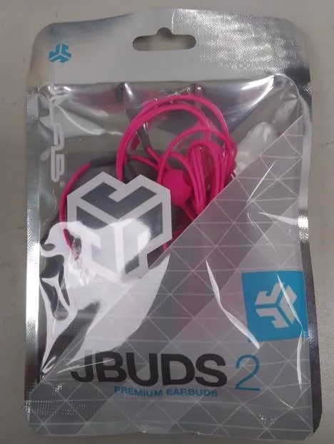 JLabs, JBuds2, Premium In-ear Earbuds, Pink