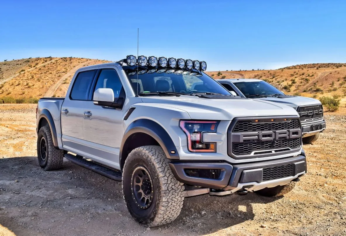 KC Hilites Gravity® LED Pro6 9-Light 57"LED Light Bar - F150/Raptor