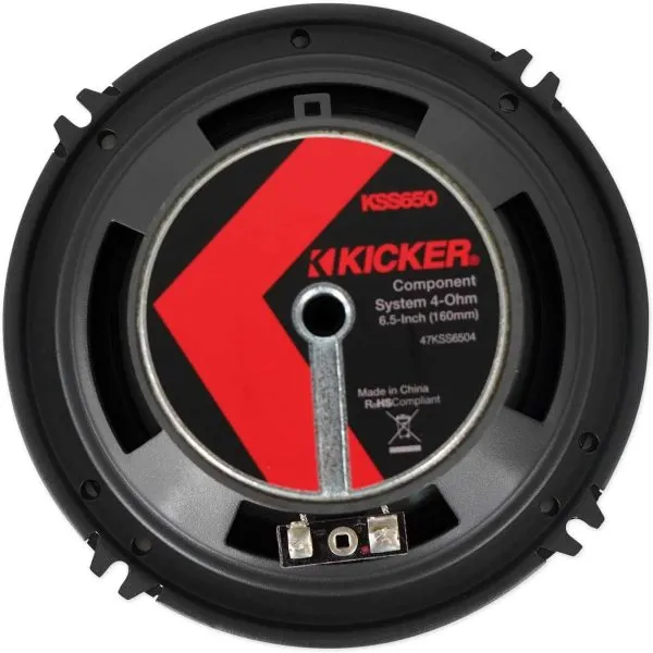 Kicker 47KSS6504 MID6 6.5" KS Series 100R Component Speaker Kit