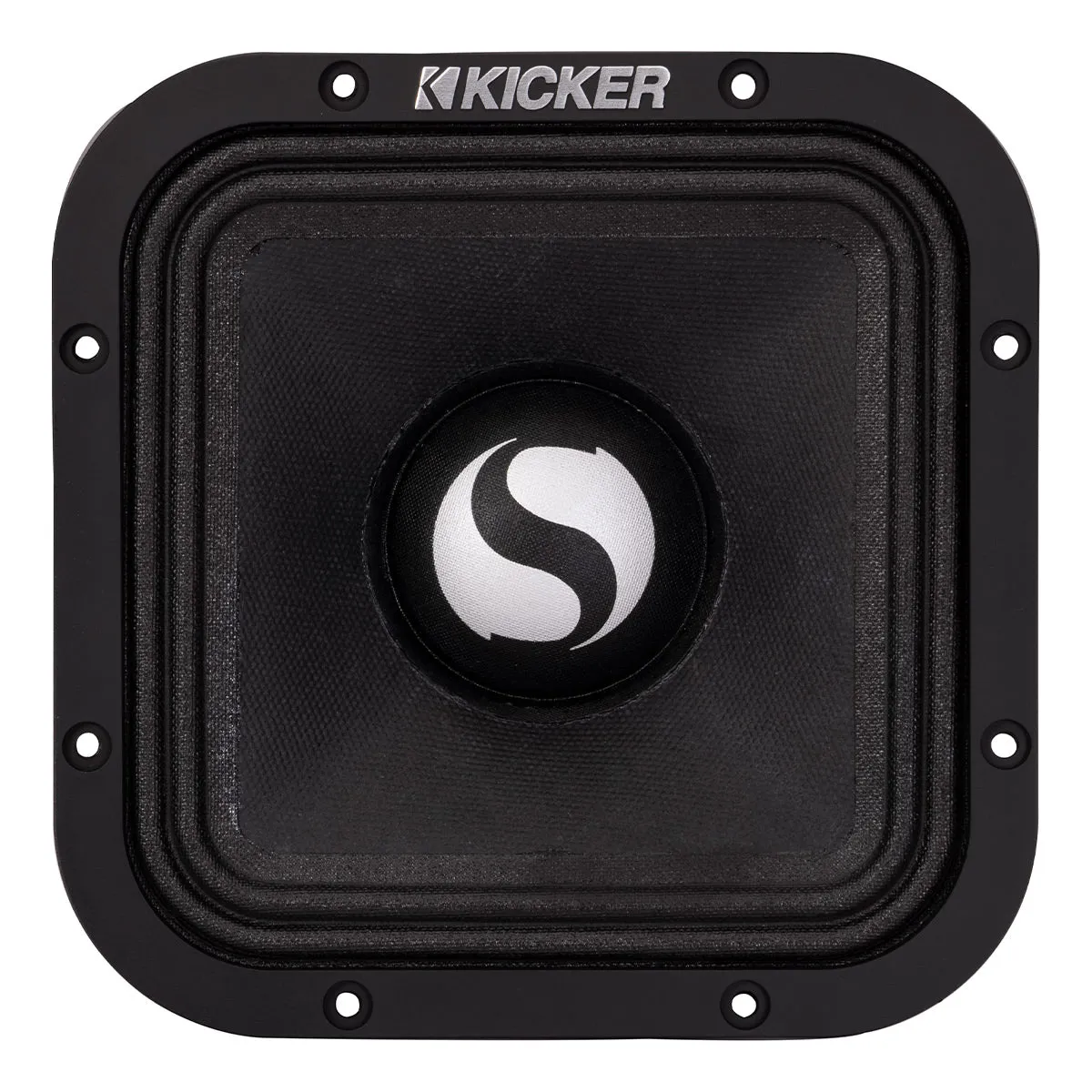 Kicker 49ST7MR8 7" Street Series Square Midrange 8 Ohm Speakers - Pair