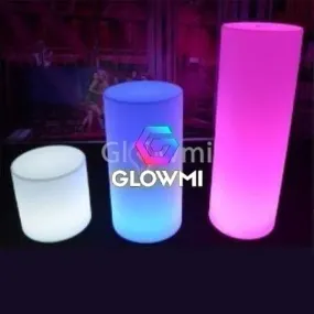 LED Tube Pillar/Column - S, M & L Sizes available up to 4ft high