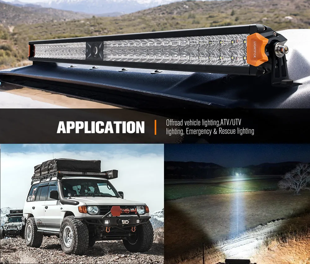 Lightfox Rigel Series 42inch LED Light Bar 1 Lux @ 1,285m IP68 21,281 Lumens