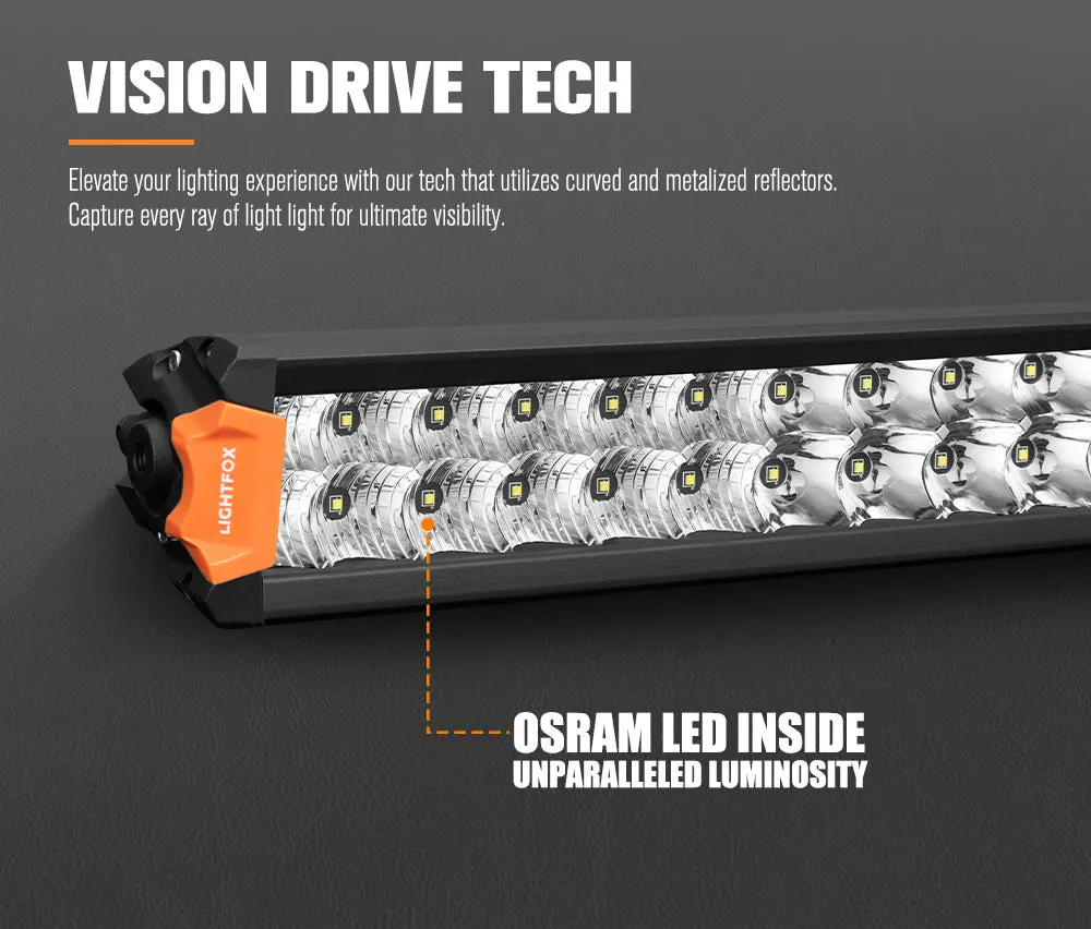 Lightfox Rigel Series 42inch LED Light Bar 1 Lux @ 1,285m IP68 21,281 Lumens