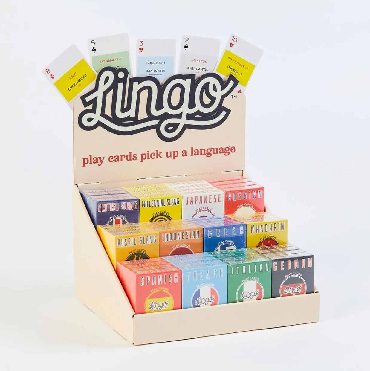 LINGO | Mandarin Travel Playing Cards