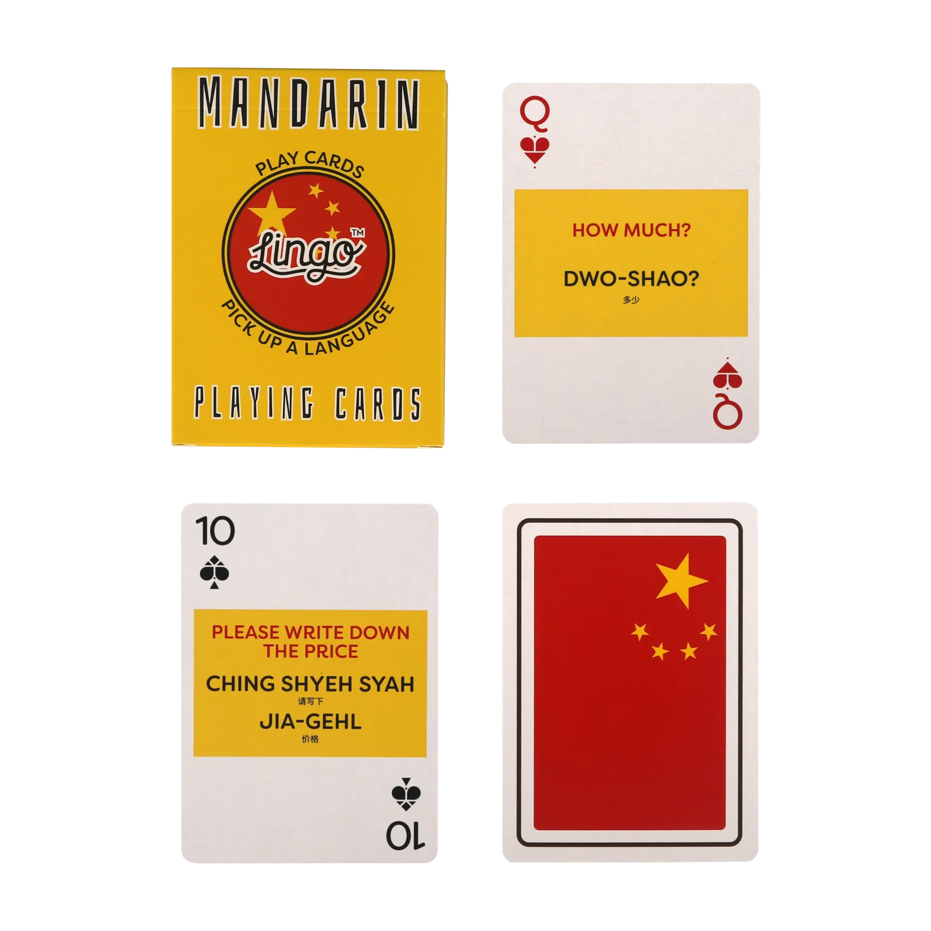LINGO | Mandarin Travel Playing Cards