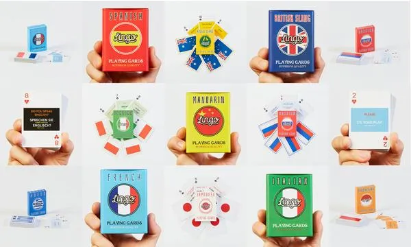 LINGO | Mandarin Travel Playing Cards
