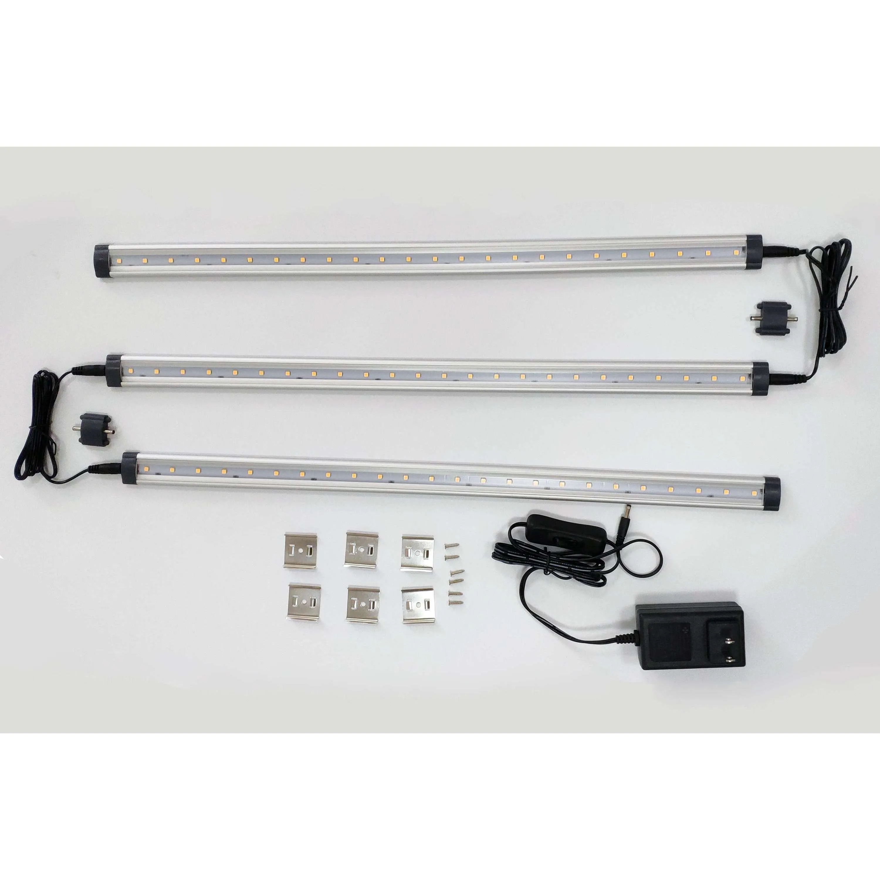 Lorell/Rocelco LED Workspace Lighting - 3x 20" light bars, R LED-20-3