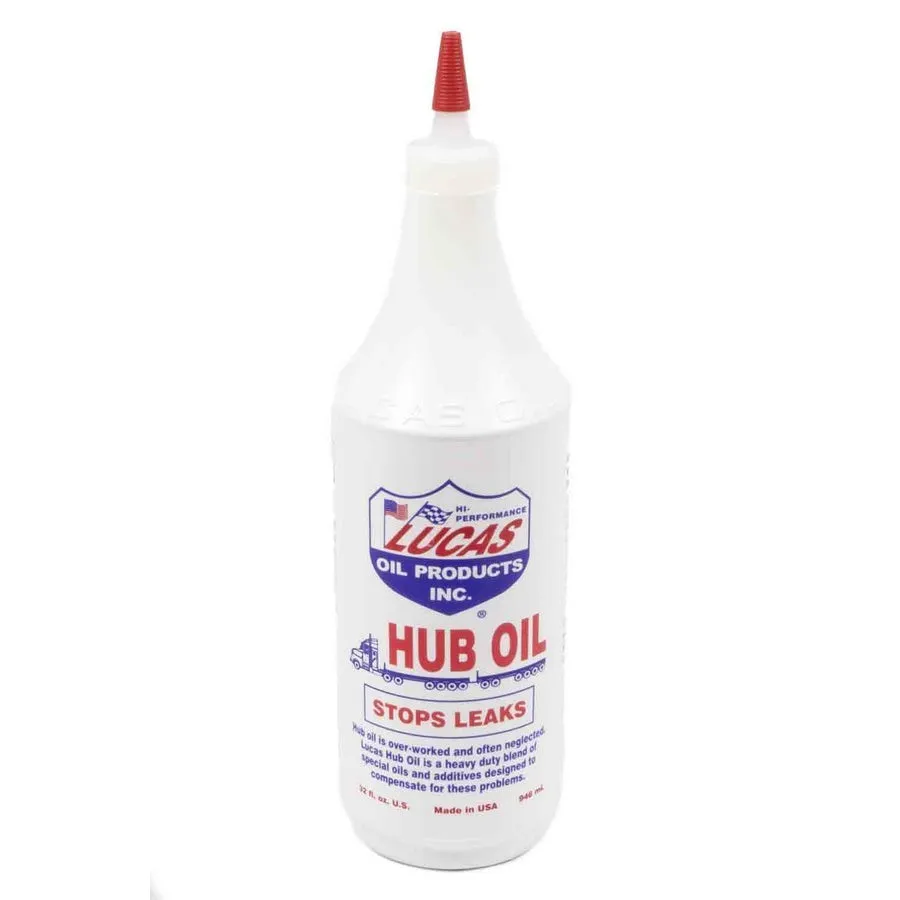 Lucas Oil Products Stop-Leak Hub Oil Steering Axles/Trailer Hubs - 1 qt