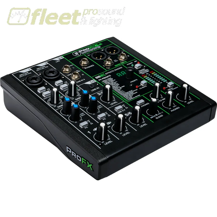 Mackie PROFX6V3 Professional Effects Mixer with USB
