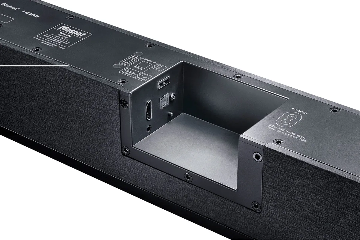 Magnat SBW 300 3.1 Channel Premium Home Cinema Soundbar with Built-In Subwoofer and Surround Sound Technology