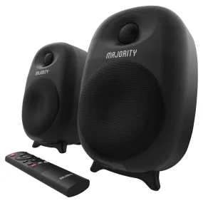 Majority D80 Bookshelf Bluetooth Speaker - Black | 1000002883