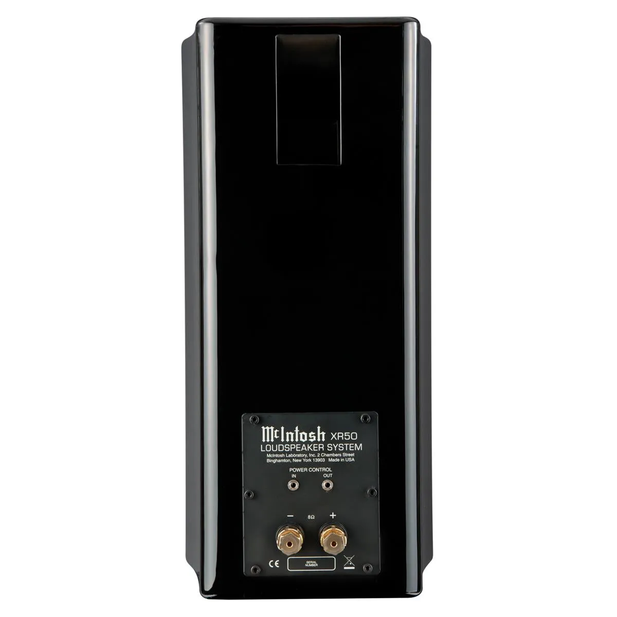 McIntosh XR50 3-Way Bookshelf Loudspeaker - Each (Gloss Black)