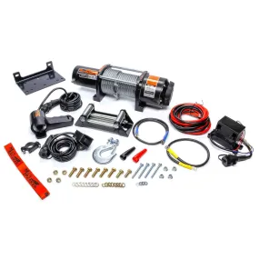 Mile Marker 5000lb Winch w/Roller Fairlead & 12ft Remote