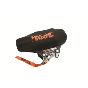 Mile Marker Vinyl Winch Cover Black - Mile Marker 2500 to 3500 lb Electric Winches