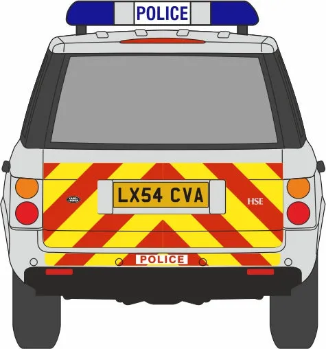 Oxford Diecast Metropolitan Police Range Rover 3rd Generation