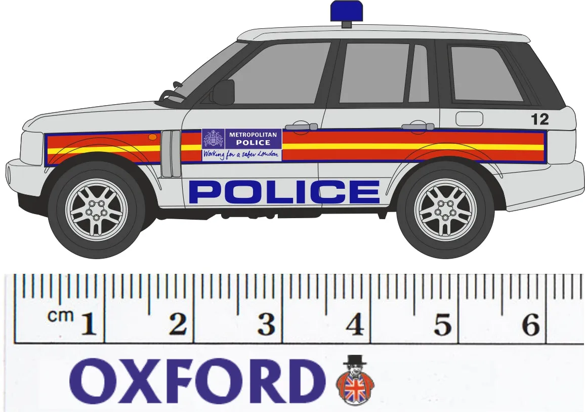Oxford Diecast Metropolitan Police Range Rover 3rd Generation