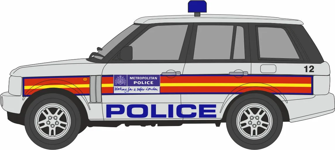 Oxford Diecast Metropolitan Police Range Rover 3rd Generation