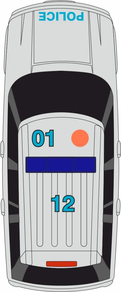 Oxford Diecast Metropolitan Police Range Rover 3rd Generation