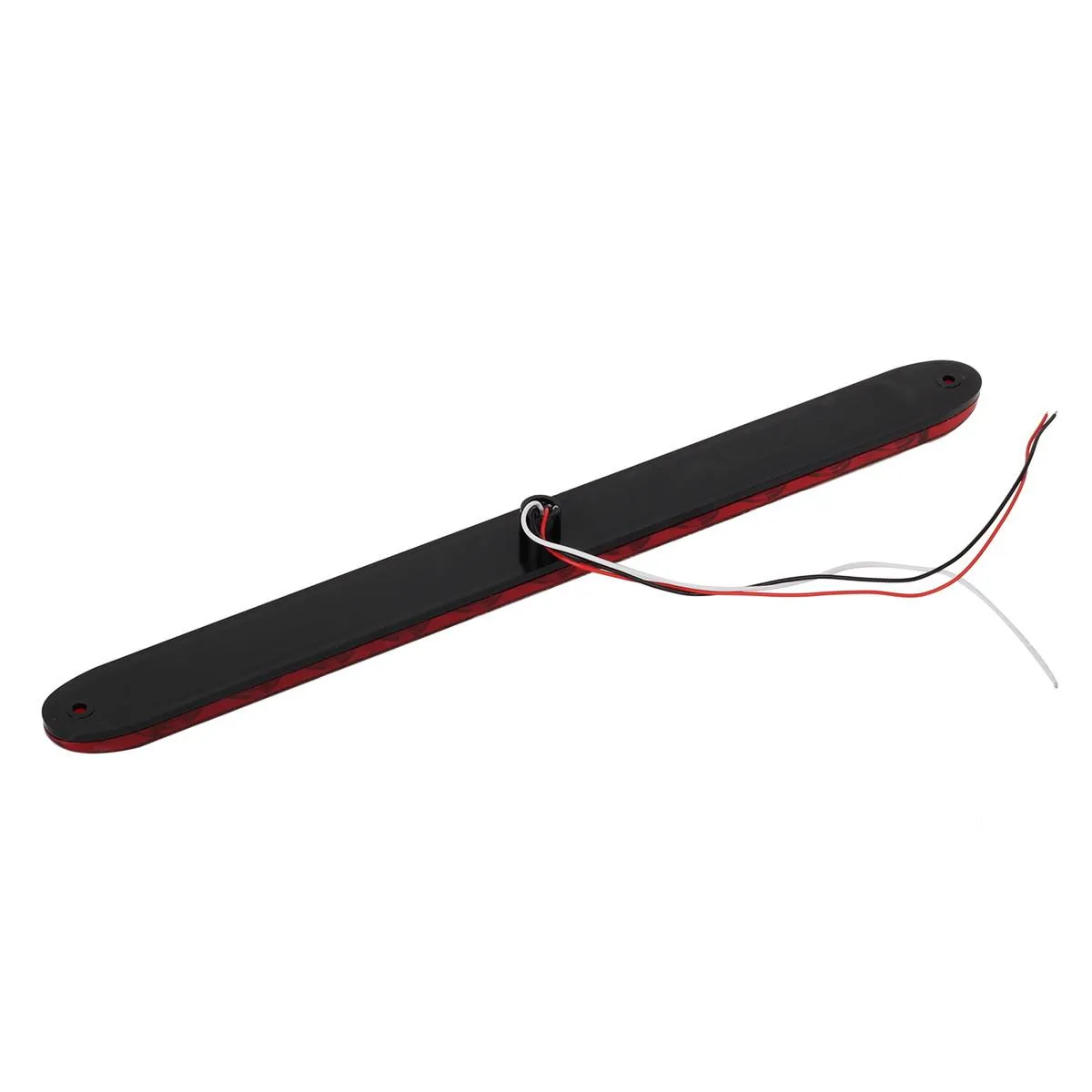 Partsam 15 inch 11 LED Trailer Tail Light Bar, 2Pcs Red LED Brake Stop Turn Tail Light Bar   2Pcs Utility White LED Back UP Reverse Running Boards Light Bar (2 Red   2 White)