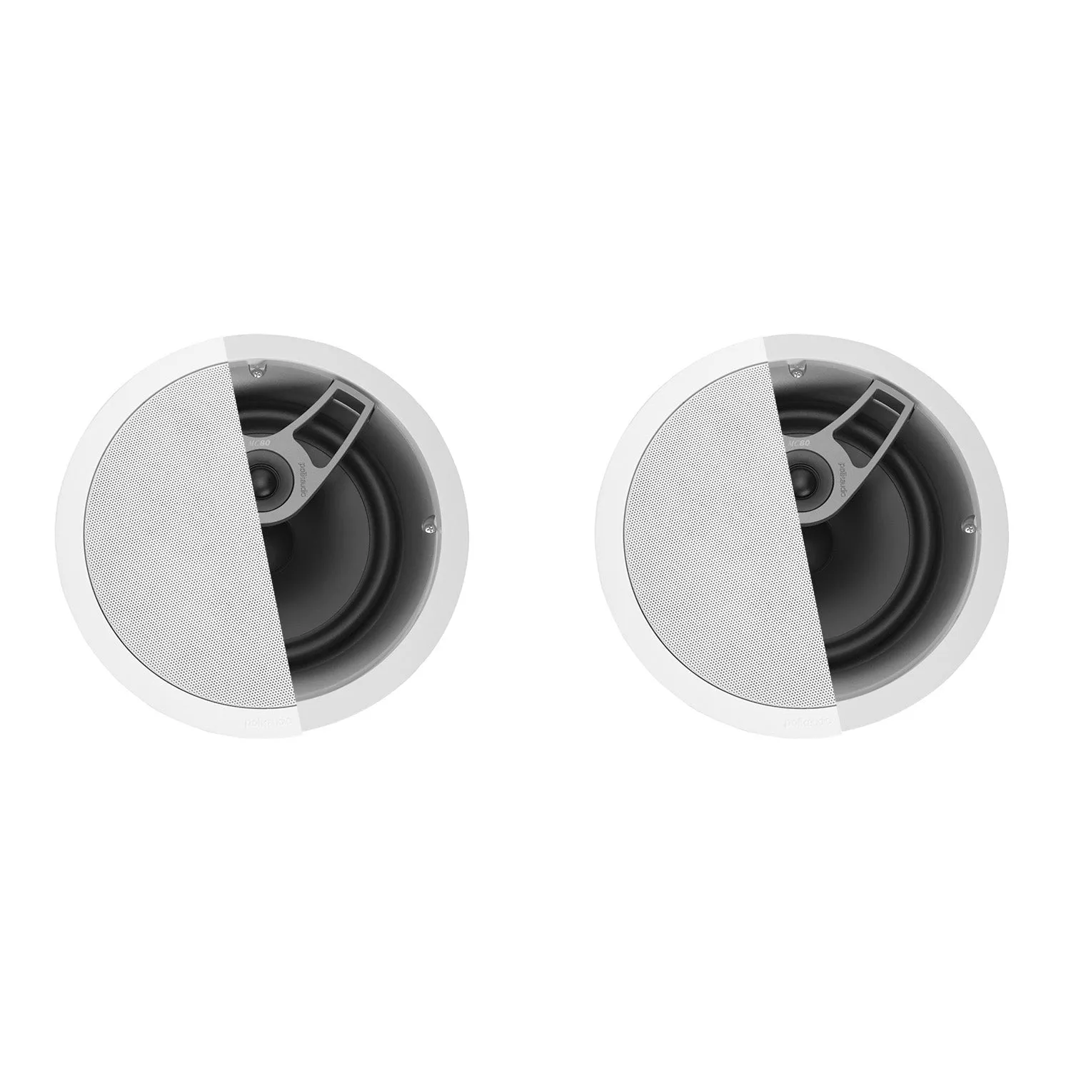 Polk Audio MC80 In-Ceiling Speakers (2 Speaker Bundle)