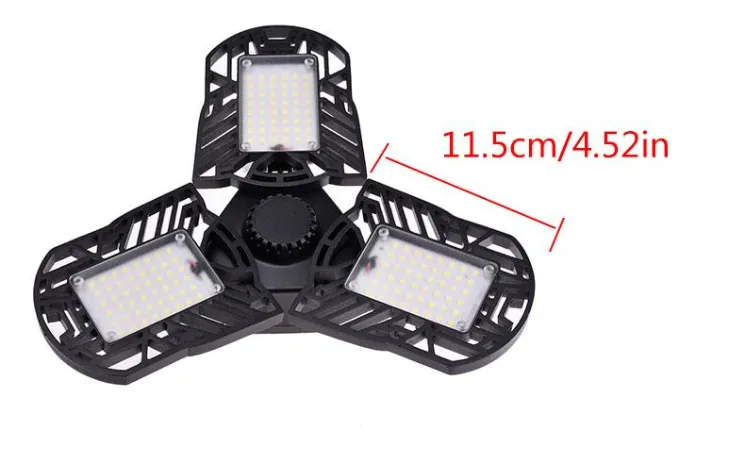 Powerful, Multi-Angle LED Lamp for outdoor events, Garage, Warehouse - Industrial strength Lamp High Intensity - long life - durable multipurpose lamp.