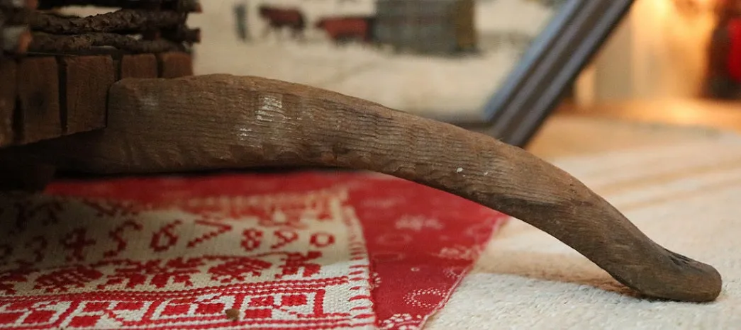 Prancing Horse Pull Toy Twig Cart Holiday Gathering Fabulous