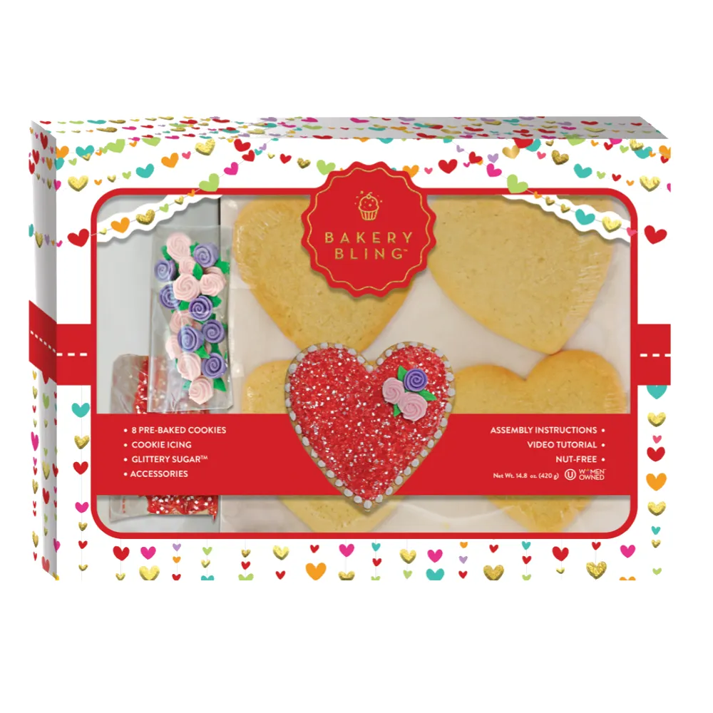 Pre-Order: Heart Designer Cookie Kit