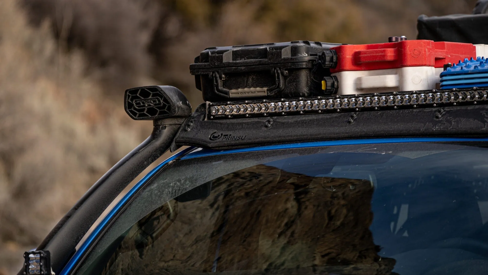 Prinsu Special Edition Toyota Tacoma Cab Rack with Toyota Desert Air Intake Fitment | 2005-2022