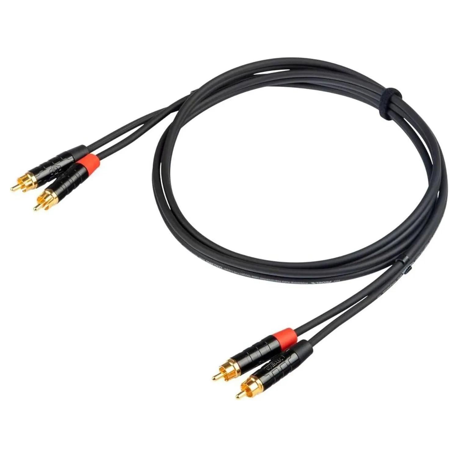 Proel Audio Cable - Audio Cable 2 x RCA-2 x RCA, Male, Straight, Straight (1.5m)