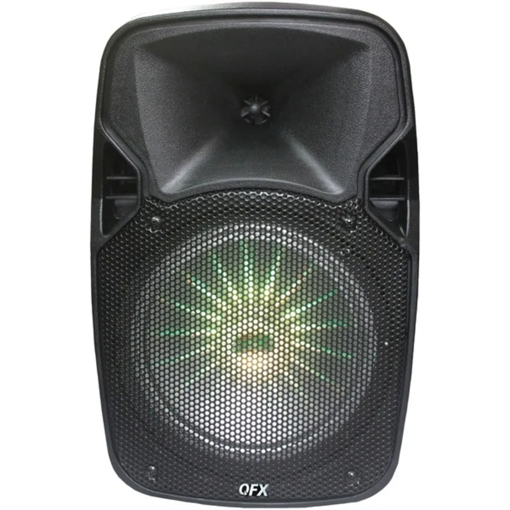 QFX PBX-811SM 8 Rechargeable Bluetooth Party Speaker