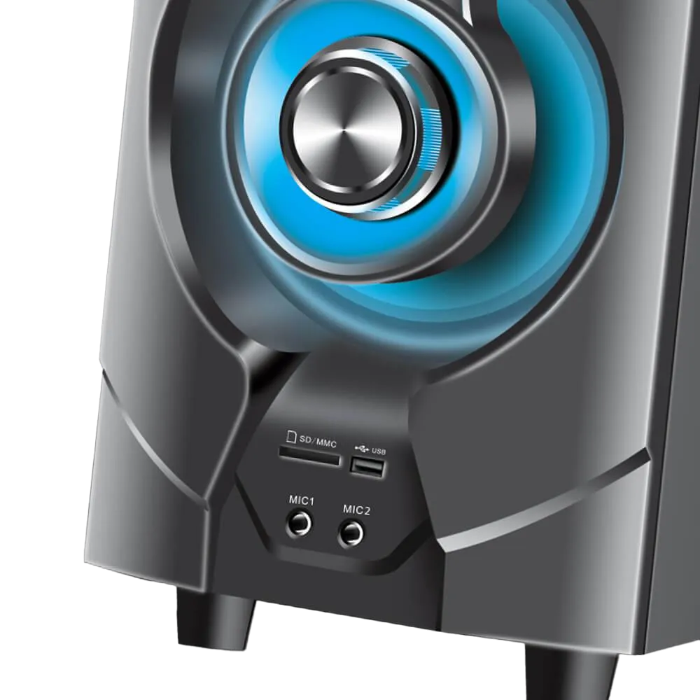 REBORN RB-110 (2.1 CHANNEL MULTIMEDIA SPEAKER)