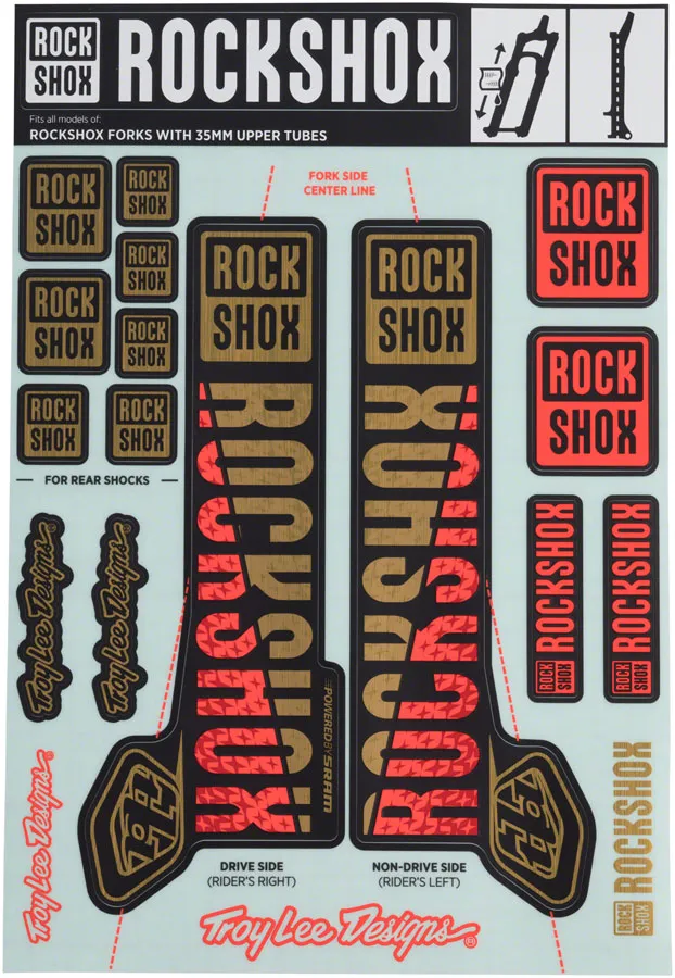 RockShox Decal Kit