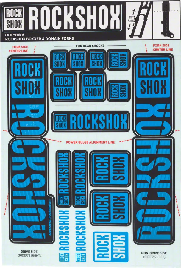 RockShox Decal Kit