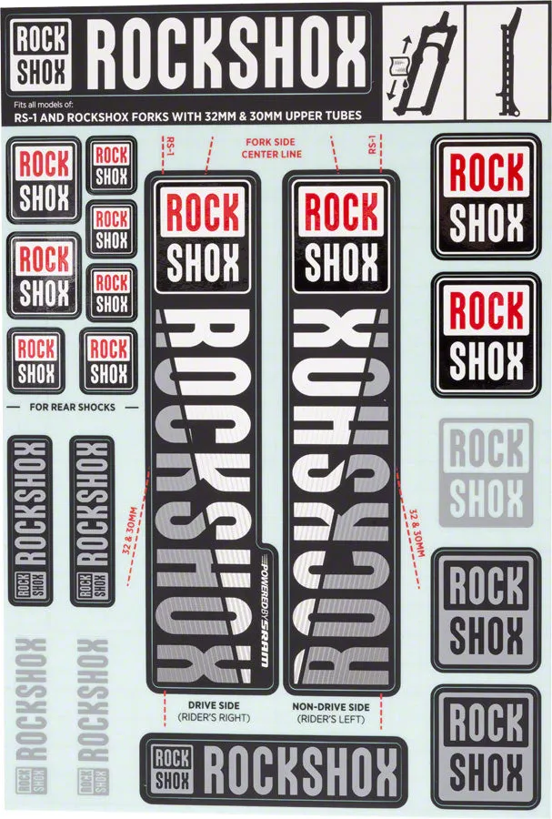 RockShox Decal Kit