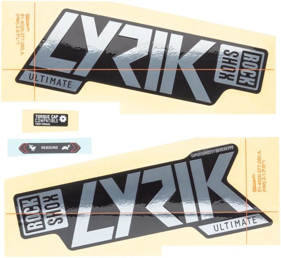 RockShox Decal Kit