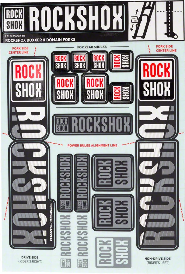 RockShox Decal Kit