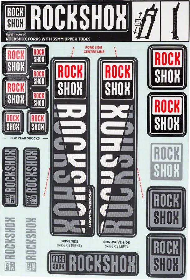 RockShox Decal Kit