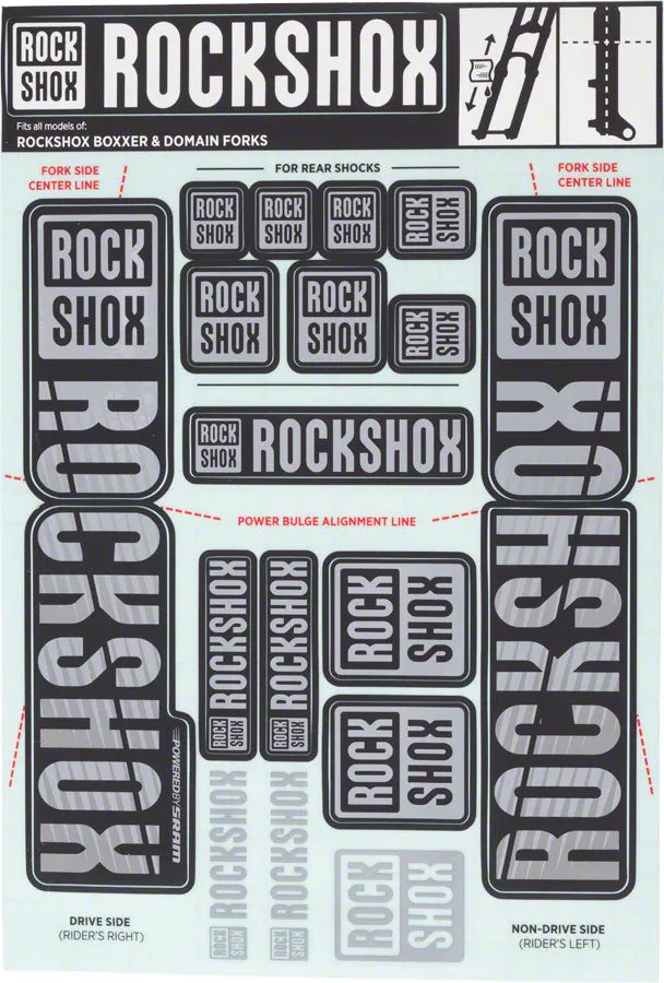 RockShox Decal Kit