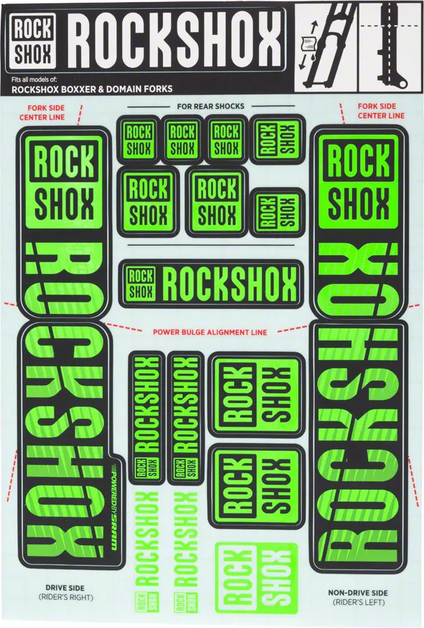 RockShox Decal Kit