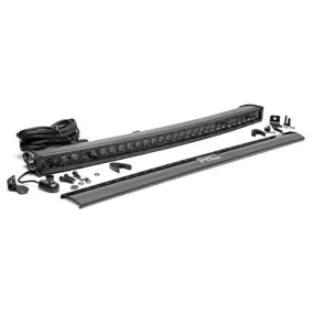 Rough Country Black Series LED Light Bar 30" Curved Single Row | Universal