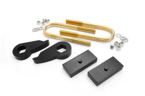 Rough Country Lift Kit Ford F150 4WD (97-03) 2.5" Suspension Lift Kits - Torsion Bar Keys & Lift Blocks