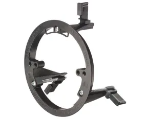 Round Low Voltage Mounting Bracket,w/ Mounting Wings