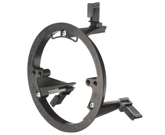 Round Low Voltage Mounting Bracket,w/ Mounting Wings