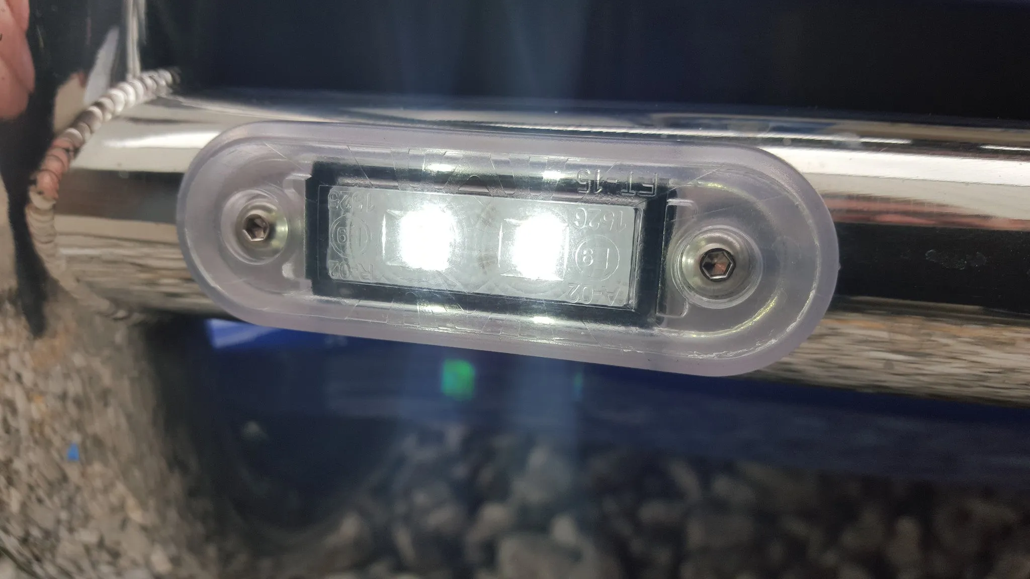 Rounded Transparent Gasket for Tubular Bars / For Use With Flush Fitting LED Lamps