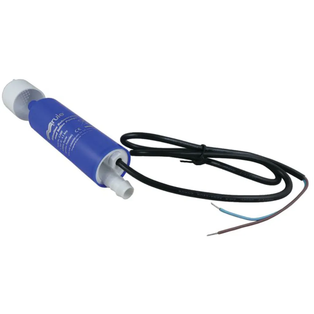 Rule 1L200Plus 200GPH 12V In-Line Pump