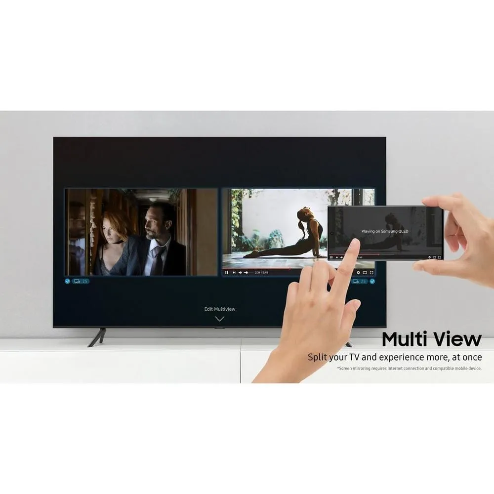 Samsung QE50Q60BAUXXU 50" 4K HDR QLED Smart TV with Voice Assistants