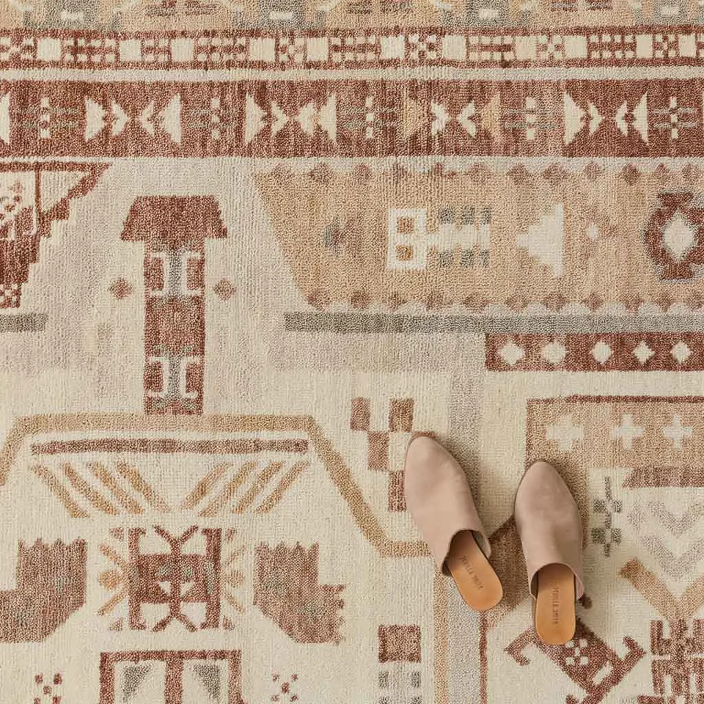 Saraja Hand-Knotted Area Rug